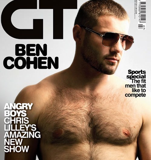 Ben Cohen a torso nudo su Gay Times Gossip Gay Icone Gay 