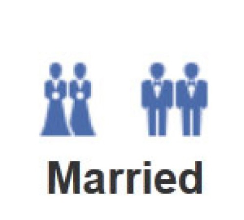 Facebook, icone per matrimonio gay: status per sposati lgbt GLBT News Primo Piano 