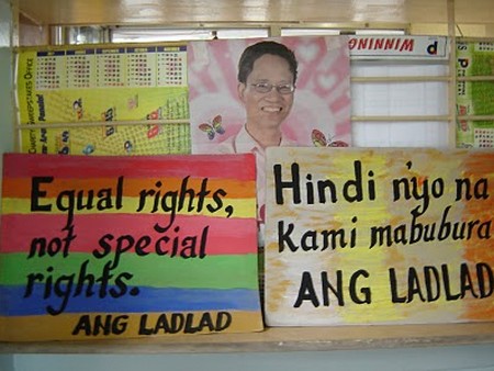Filippine, il partito Lgbt Ang Ladlad ammesso alle elezioni di maggio Cultura Gay GLBT News 