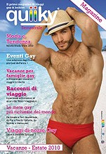 Valerio Pino, testimonial di Quiiky Icone Gay 