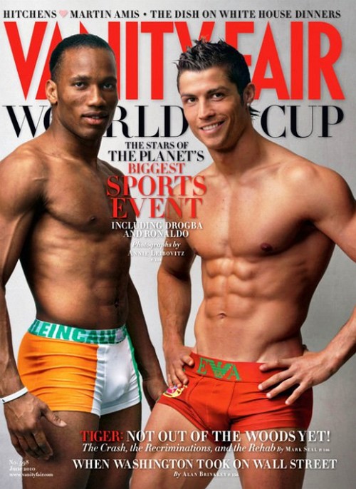 Cristiano Ronaldo e i calciatori dei Mondiali in Sudafrica posano per Vanity Fair Gallery Icone Gay Lifestyle Gay Video 