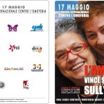 L'amore vince sempre sull'odio, la campagna per la Giornata contro l'omofobia del 17 maggio Cultura Gay Gallery Manifestazioni Gay 