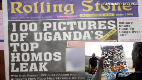 Rolling Stones Uganda pubblica le foto di 100 gay perché ritiene che l'omosessualità sia illegale Cultura Gay 