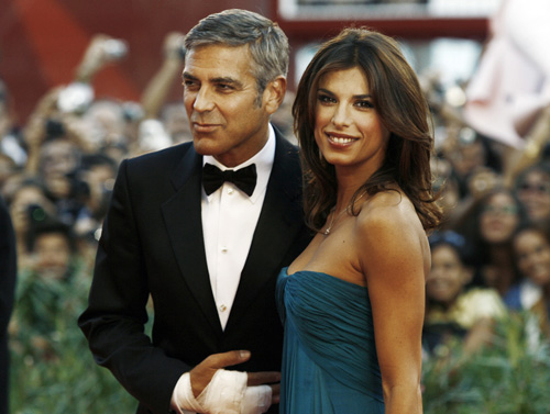 Elisabetta Canalis: "George Clooney non è gay" Gossip Gay Icone Gay 