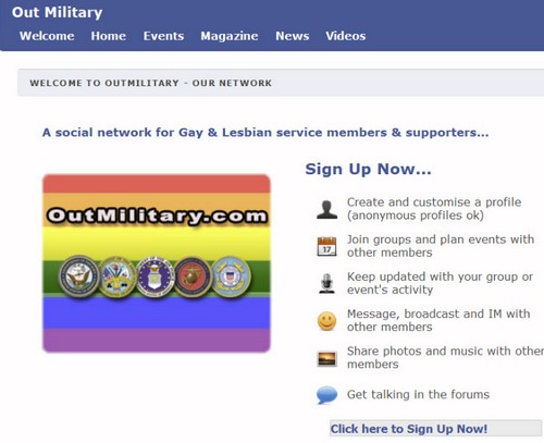 OutMilitary: Facebook per i militari gay Cultura Gay Lifestyle Gay 