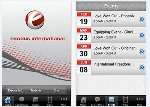 Exodus International, l'applicazione omofoba per iPhone Cultura Gay Lifestyle Gay 