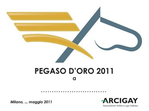 Pegaso D'Oro 2011: Tiziano Ferro, Luciana Littizzetto e Margherita Hack tra i candidati Cultura Gay Manifestazioni Gay 