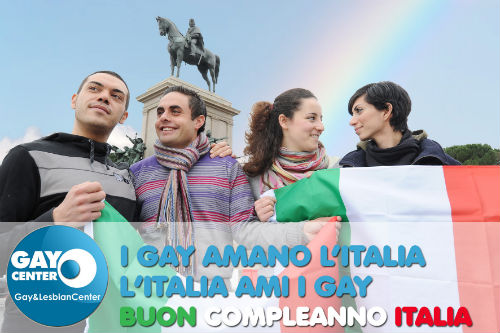 I gay amano l'Italia, l'Italia ami i gay, la campagna friendly per celebrare i 150 anni dell'Unità d'Italia Cultura Gay 