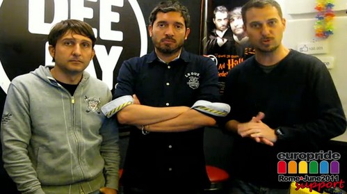 Roma Europride 2011, il Trio Medusa testimonial per curare la malattia della stupidità Cultura Gay Video 