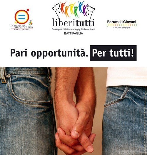 Liberi Tutti: la rassegna letteraria gay parte il 27 maggio Manifestazioni Gay 