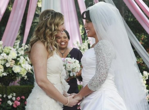 Grey's Anatomy: meno di una settimana per il matrimonio lesbo Televisione Gay 