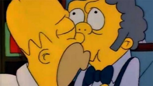 Brasile: censurato bacio gay ne I Simpson Televisione Gay 