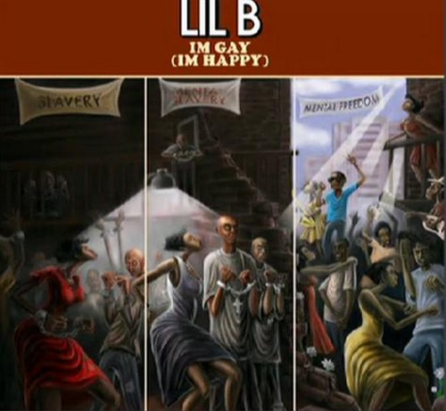 Lil B mostra la copertina di I'm Gay Cultura Gay 