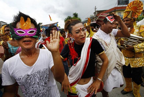 Nepal: Gay Pride per i diritti lgbt GLBT News Manifestazioni Gay 