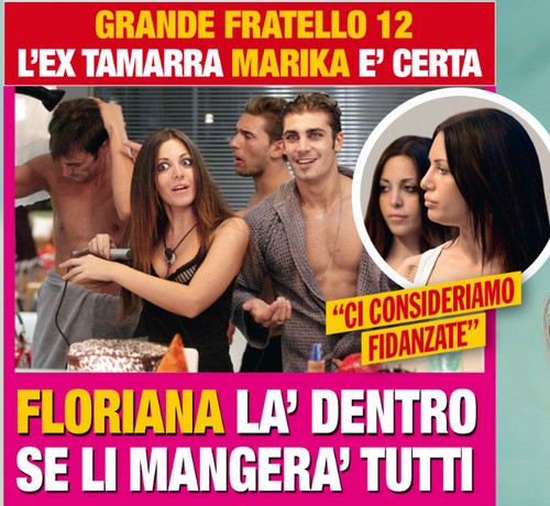 Grande Fratello 12: Floriana Messina bacia sempre sulla bocca Marika Baldini Gossip Gay 