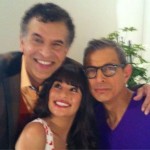 Glee: prima foto di Jeff Goldblum, Brian Stokes Mitchell e Lea Michele su Twitter Televisione Gay 