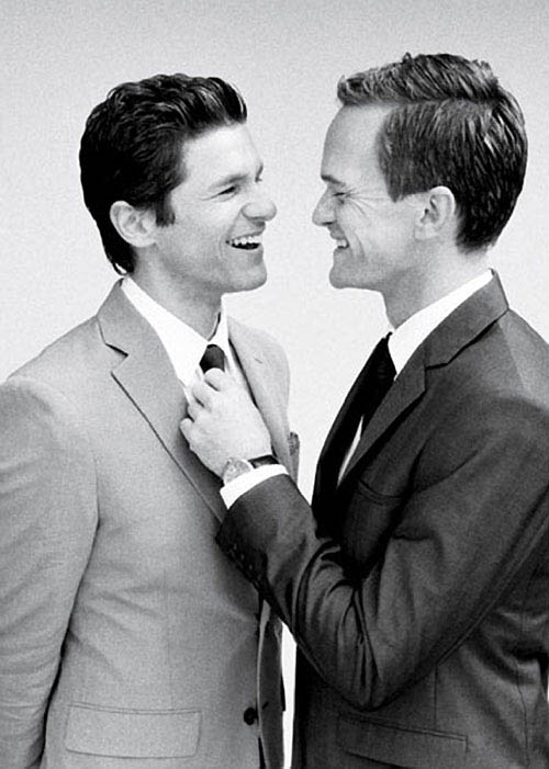 Neil Patrick Harris e David Burtka in copertina su Out Gallery Gossip Gay 