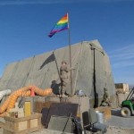 Bandiera GLBT nel campo militare in Afghanistan GLBT News 