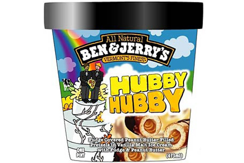 Ben and Jerry's sostiene il matrimonio gay sulle confezioni di gelato GLBT News 