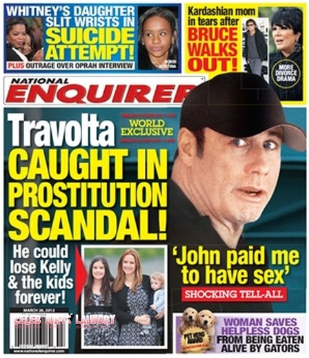 John Travolta gay: avrebbe noleggiato un prostituto Gossip Gay Primo Piano 