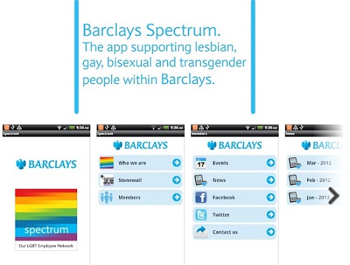 Barclays Spectrum: una App GBLT  GLBT News 