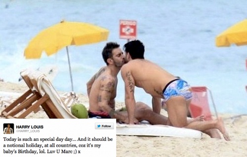 Marc Jacobs e Harry Louis insieme sulla spiaggia Gossip Gay 