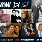 Dimmi di Si, manifestazione lgbt con promessa d'amore pubblica Amore e Sesso Gay Manifestazioni Gay 