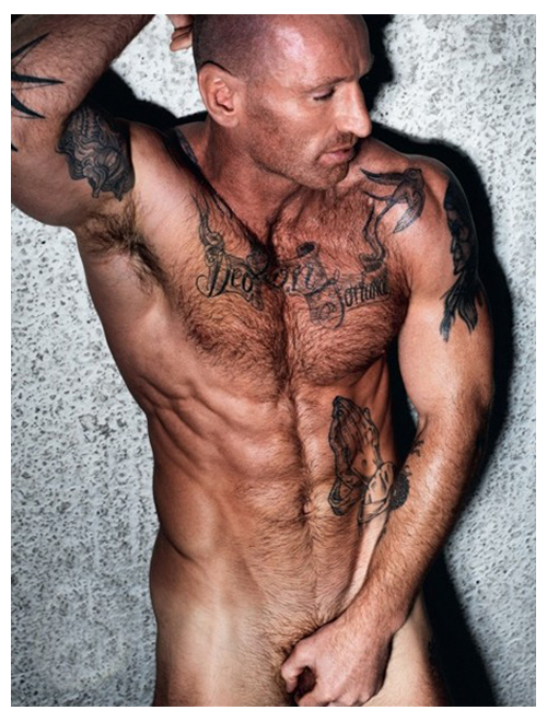 Gareth Thomas nudo su Attitude Gallery Icone Gay 