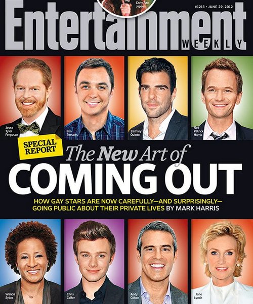 Entertainment Weekly dedica la copertina la coming out Coming Out 