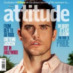 Attitude, copertina di Luglio con Cheyenne Jackson GLBT News 