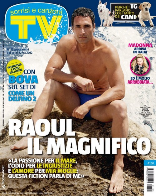 Raoul Bova nudo su Tv Sorrisi & Canzoni Gallery Icone Gay 