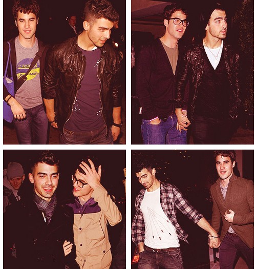 Joe Jonas e Darren Criss fidanzati grazie a un fotomontaggio Gossip Gay 