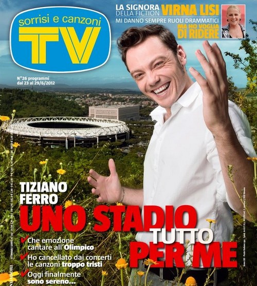 Tiziano Ferro e l'amore gay su Tv Sorrisi & Canzoni Gossip Gay 