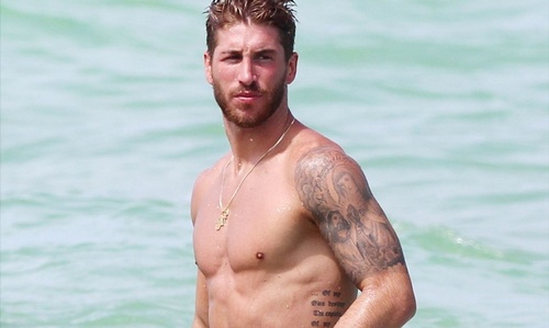 Sergio Ramos in costume a Miami (Foto) Gallery Icone Gay 