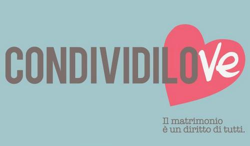 CondividiLove: iniziativa italiana pro matrimonio gay Cultura Gay 
