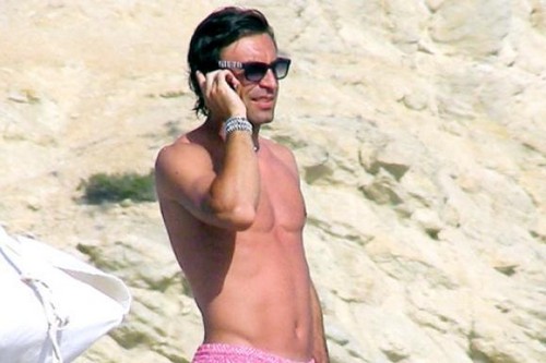 Andrea Pirlo in boxer rosa ad Ibiza (foto) Gallery Icone Gay 