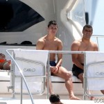 Cristiano Ronaldo in costume a Saint Tropez Cultura Gay 