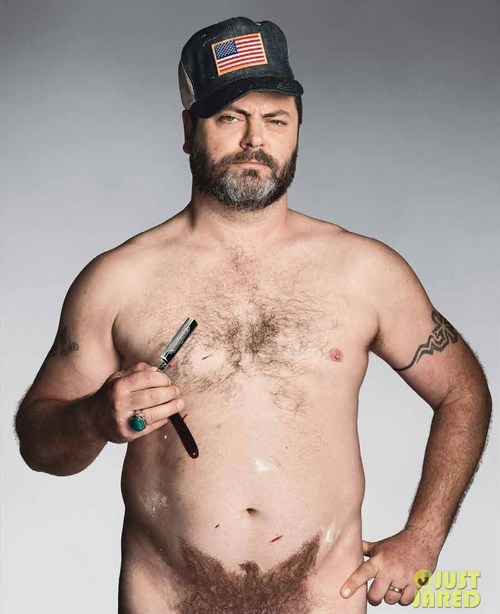 Nick Offerman nudo su GQ Cultura Gay 