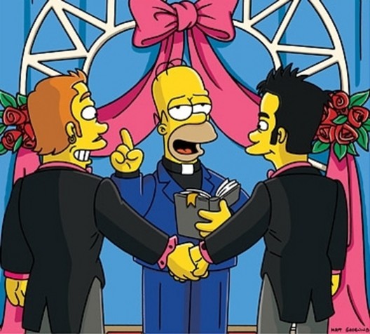 I Simpson aiutano a fare coming out Televisione Gay 