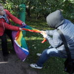 Omofobia, gas in locale gay russo Omofobia 