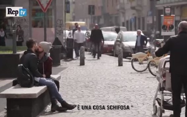 stonewall denuncia omofobia italiana VIDEO