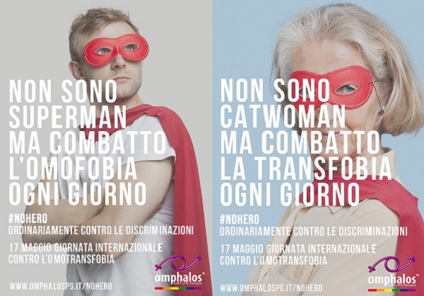 #NoHero, combattere l'omofobia tutti i giorni GLBT News Manifestazioni Gay Primo Piano 