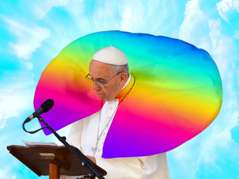 Papa Francesco approva le unioni civili per le coppie gay Primo Piano 